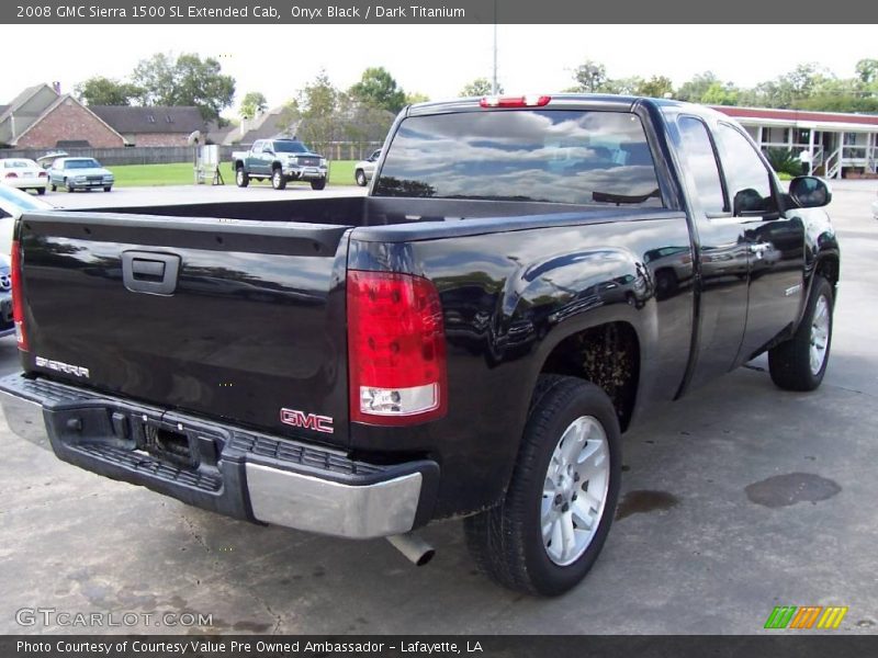 Onyx Black / Dark Titanium 2008 GMC Sierra 1500 SL Extended Cab