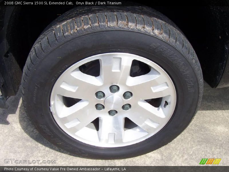 Onyx Black / Dark Titanium 2008 GMC Sierra 1500 SL Extended Cab