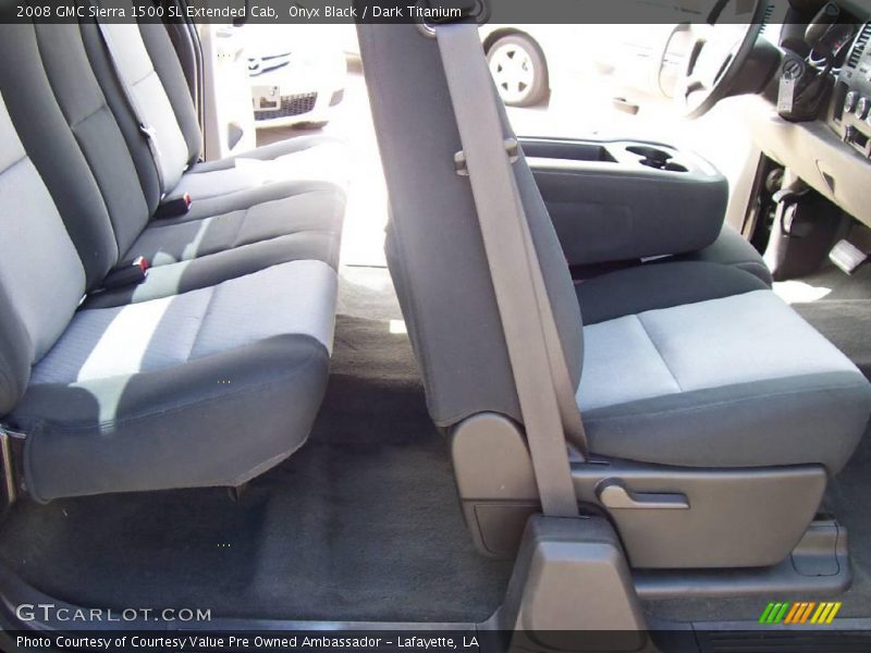 Onyx Black / Dark Titanium 2008 GMC Sierra 1500 SL Extended Cab