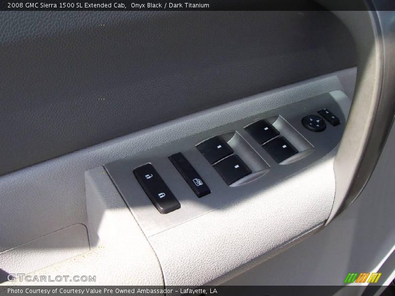 Onyx Black / Dark Titanium 2008 GMC Sierra 1500 SL Extended Cab