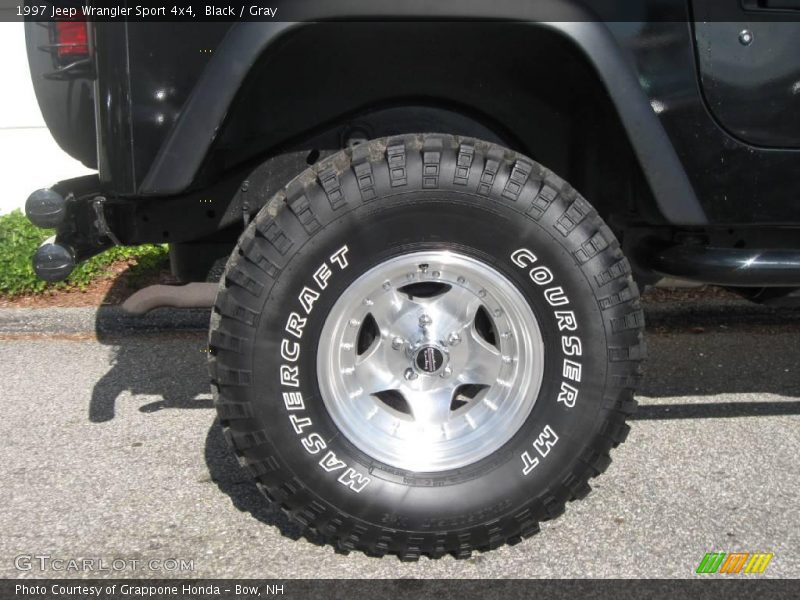 Black / Gray 1997 Jeep Wrangler Sport 4x4
