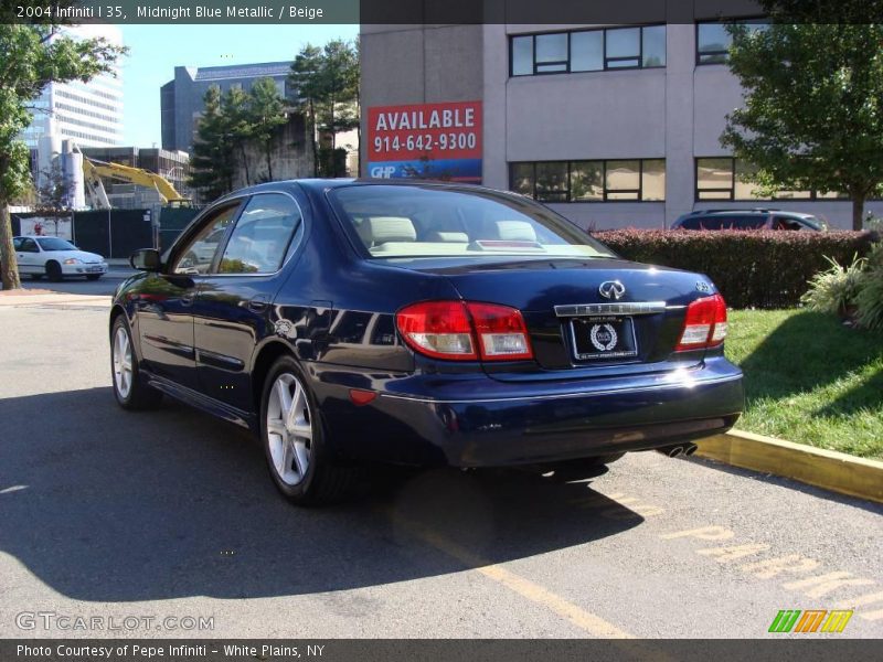 Midnight Blue Metallic / Beige 2004 Infiniti I 35