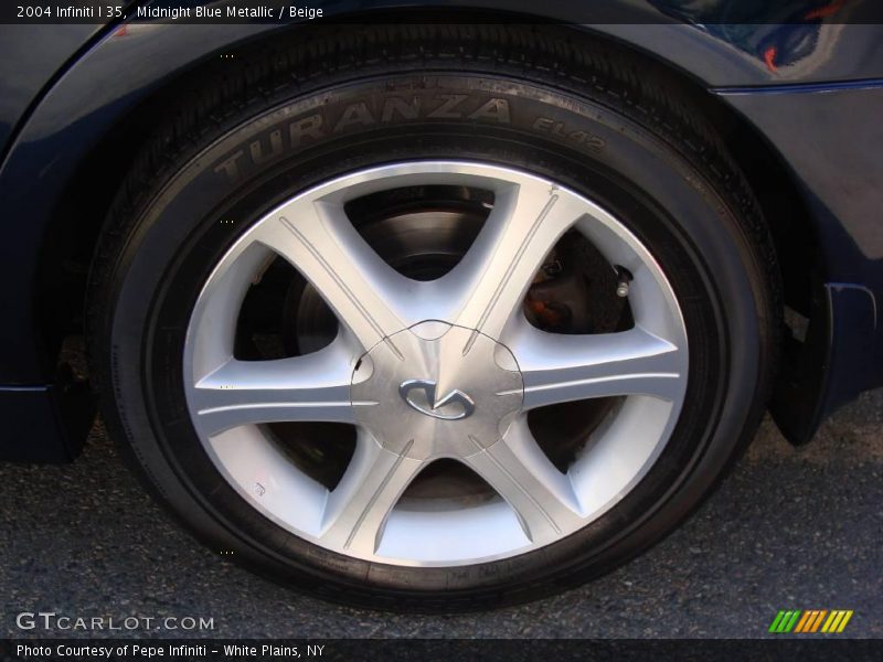 Midnight Blue Metallic / Beige 2004 Infiniti I 35