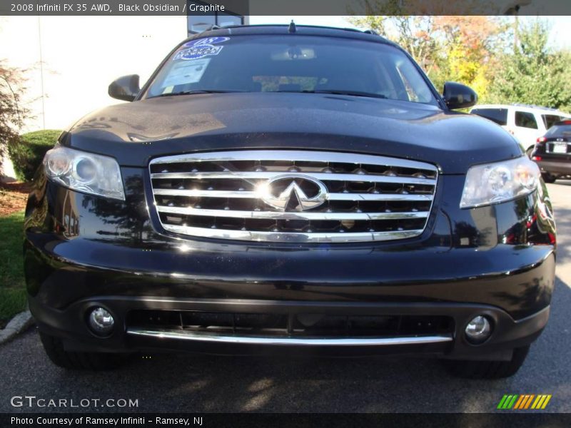 Black Obsidian / Graphite 2008 Infiniti FX 35 AWD