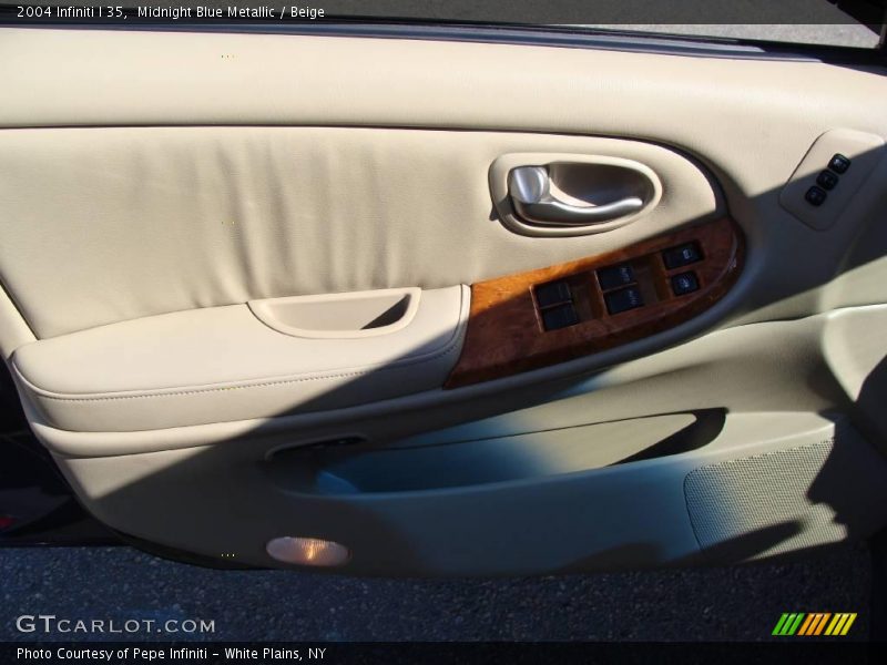 Midnight Blue Metallic / Beige 2004 Infiniti I 35