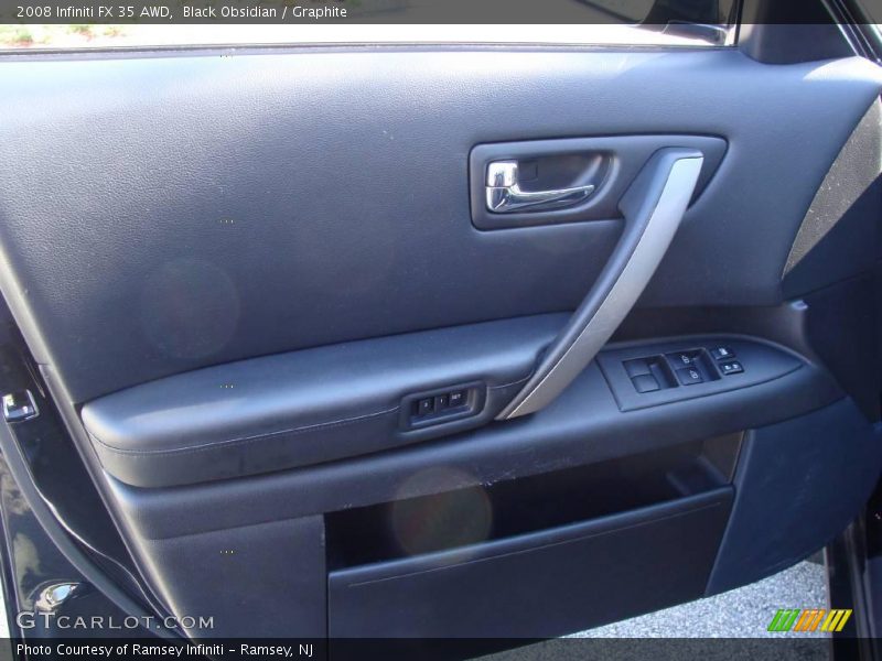 Black Obsidian / Graphite 2008 Infiniti FX 35 AWD
