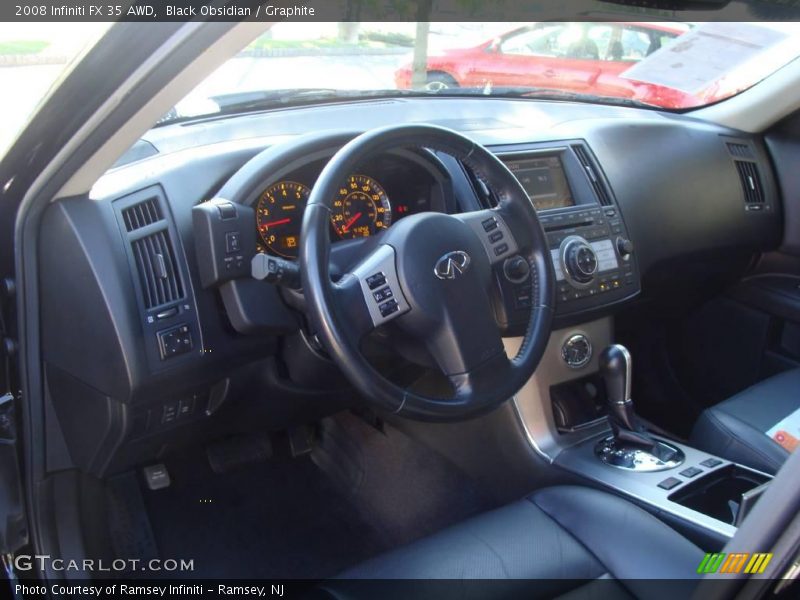 Black Obsidian / Graphite 2008 Infiniti FX 35 AWD