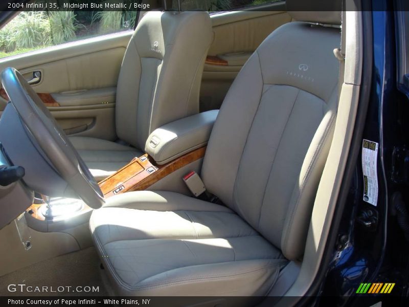 Midnight Blue Metallic / Beige 2004 Infiniti I 35