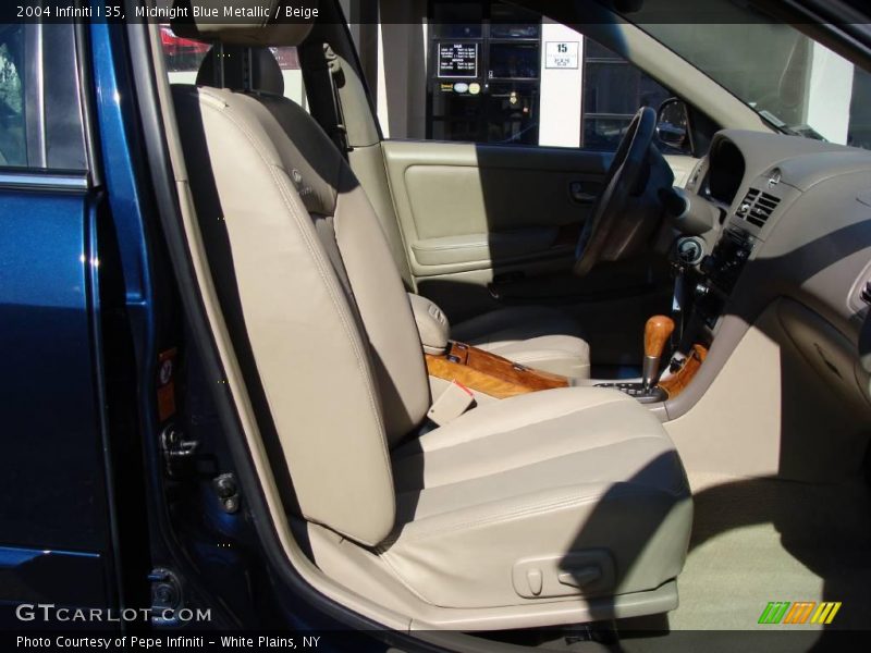 Midnight Blue Metallic / Beige 2004 Infiniti I 35