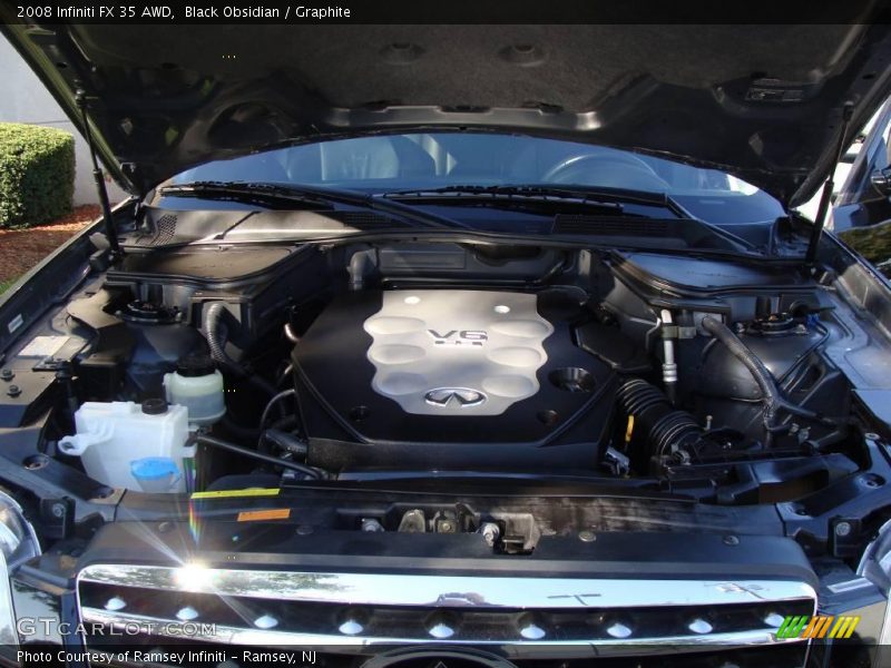 Black Obsidian / Graphite 2008 Infiniti FX 35 AWD