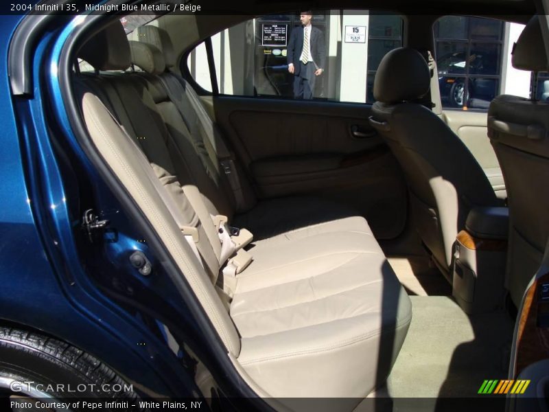 Midnight Blue Metallic / Beige 2004 Infiniti I 35