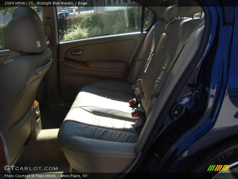 Midnight Blue Metallic / Beige 2004 Infiniti I 35