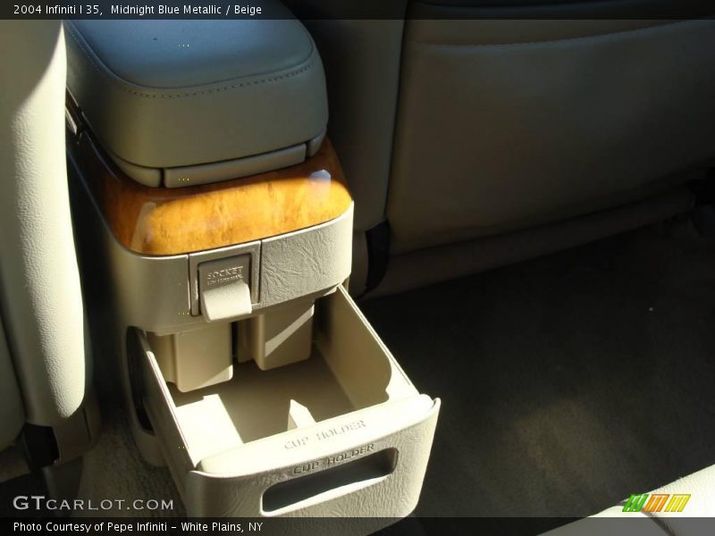 Midnight Blue Metallic / Beige 2004 Infiniti I 35