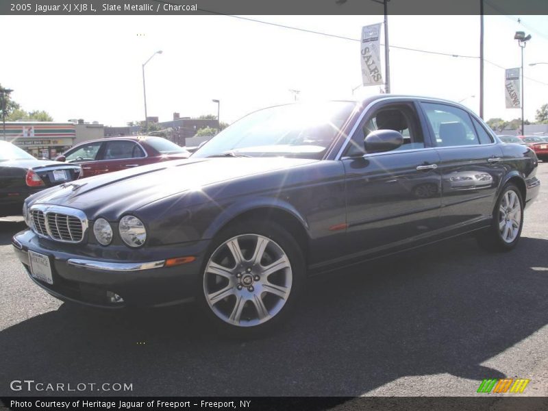 Slate Metallic / Charcoal 2005 Jaguar XJ XJ8 L