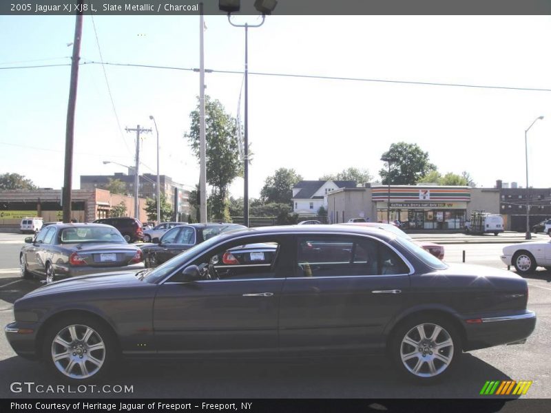 Slate Metallic / Charcoal 2005 Jaguar XJ XJ8 L