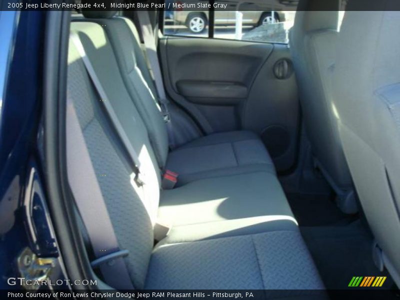 Midnight Blue Pearl / Medium Slate Gray 2005 Jeep Liberty Renegade 4x4