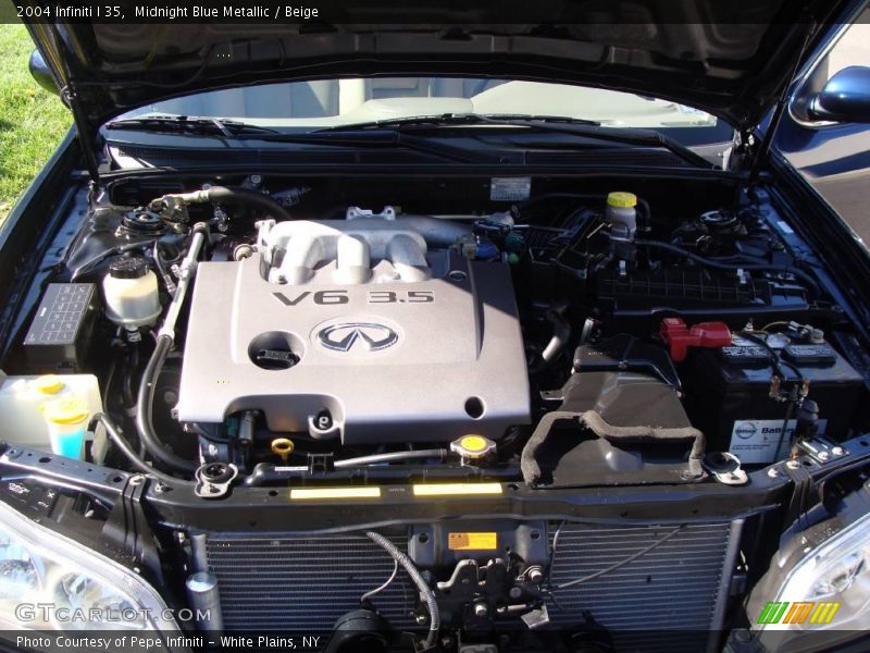 Midnight Blue Metallic / Beige 2004 Infiniti I 35