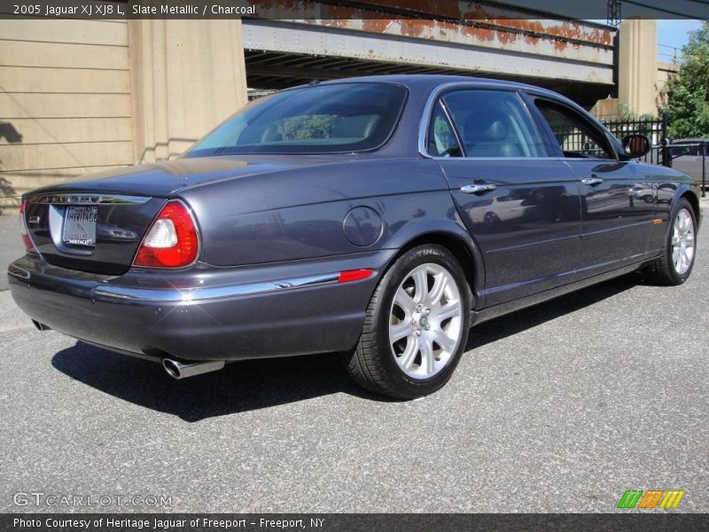 Slate Metallic / Charcoal 2005 Jaguar XJ XJ8 L