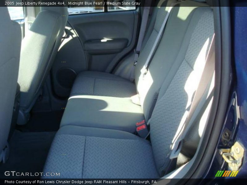 Midnight Blue Pearl / Medium Slate Gray 2005 Jeep Liberty Renegade 4x4