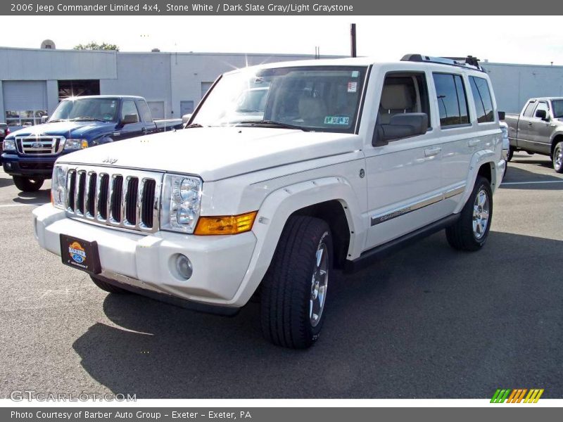 Stone White / Dark Slate Gray/Light Graystone 2006 Jeep Commander Limited 4x4