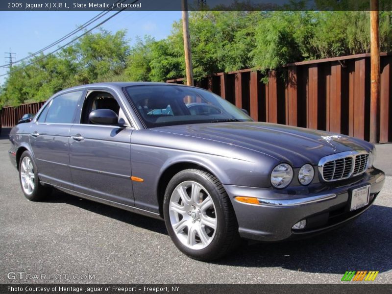 Slate Metallic / Charcoal 2005 Jaguar XJ XJ8 L