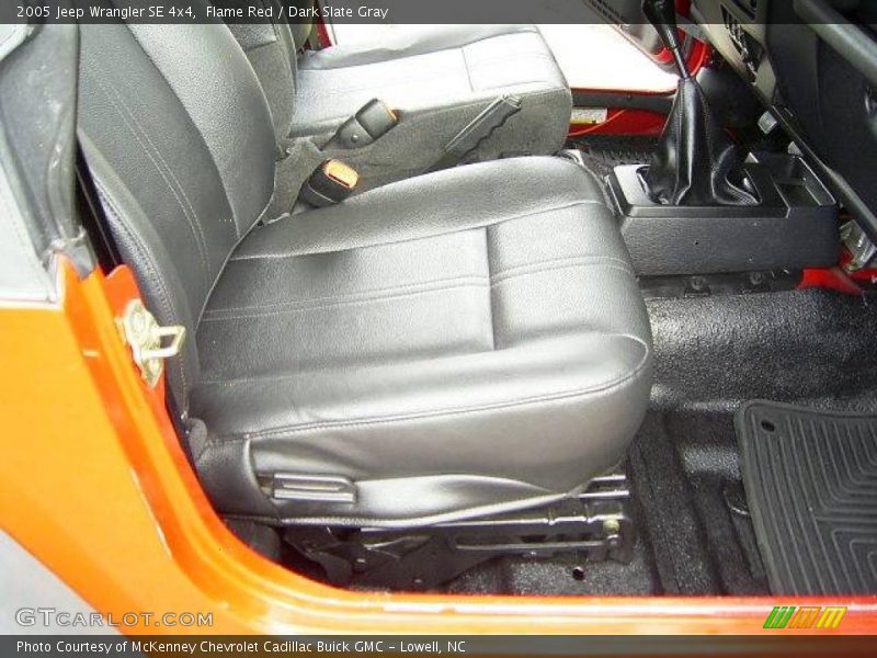 Flame Red / Dark Slate Gray 2005 Jeep Wrangler SE 4x4