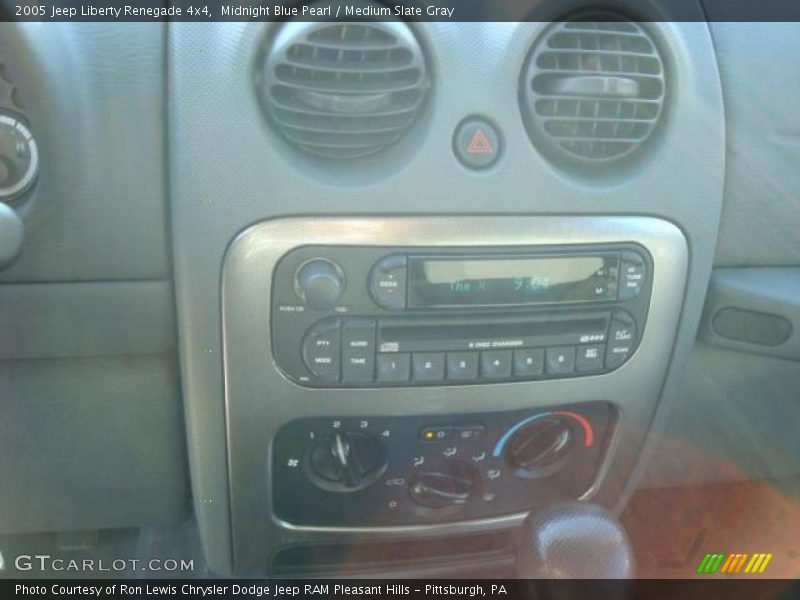 Midnight Blue Pearl / Medium Slate Gray 2005 Jeep Liberty Renegade 4x4