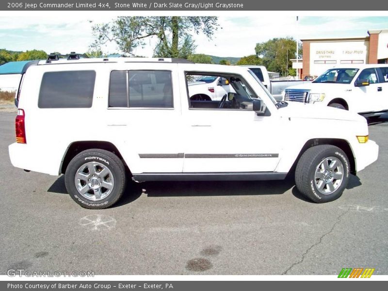Stone White / Dark Slate Gray/Light Graystone 2006 Jeep Commander Limited 4x4