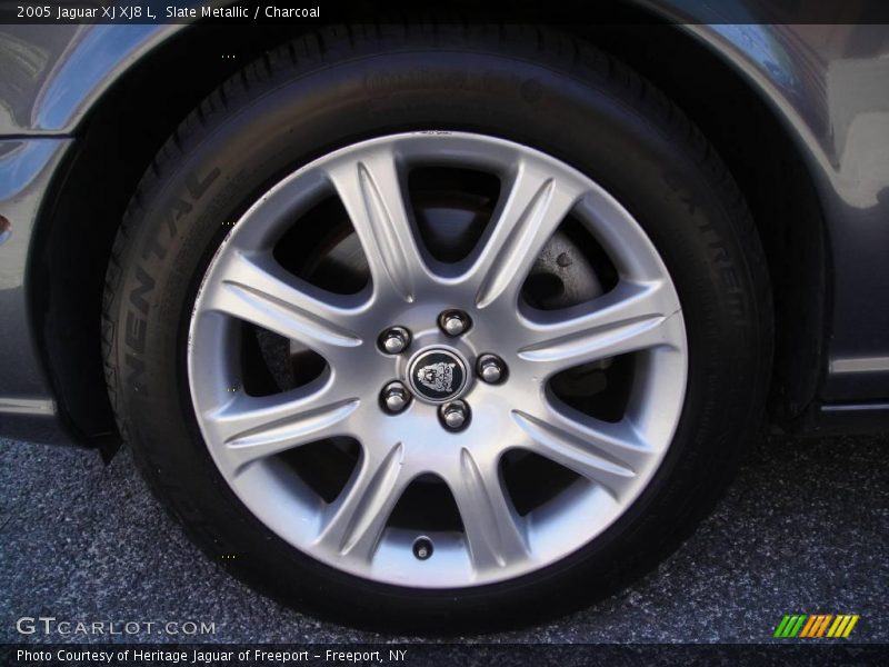 Slate Metallic / Charcoal 2005 Jaguar XJ XJ8 L