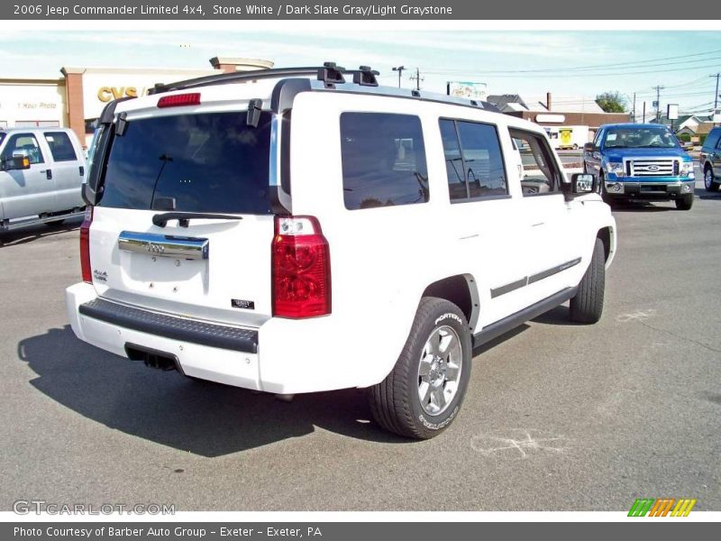 Stone White / Dark Slate Gray/Light Graystone 2006 Jeep Commander Limited 4x4
