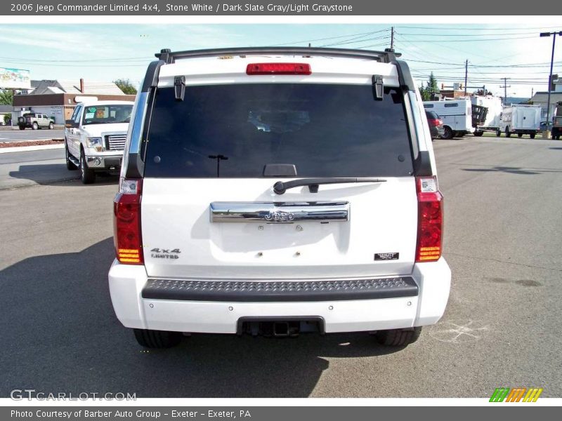 Stone White / Dark Slate Gray/Light Graystone 2006 Jeep Commander Limited 4x4