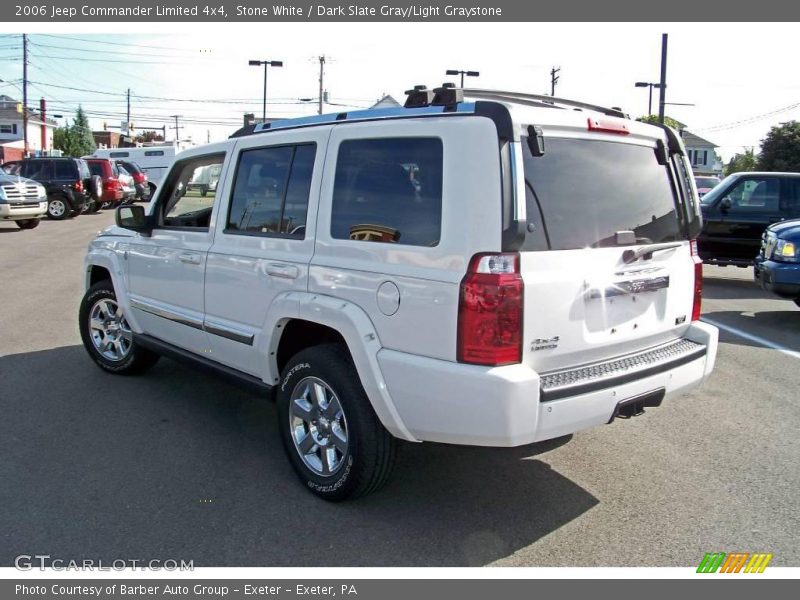 Stone White / Dark Slate Gray/Light Graystone 2006 Jeep Commander Limited 4x4