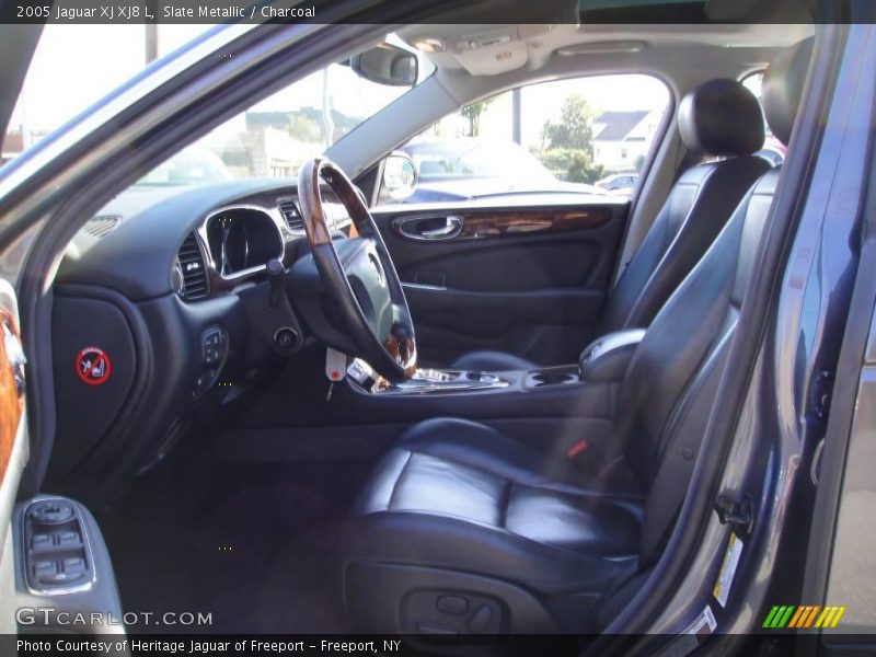 Slate Metallic / Charcoal 2005 Jaguar XJ XJ8 L