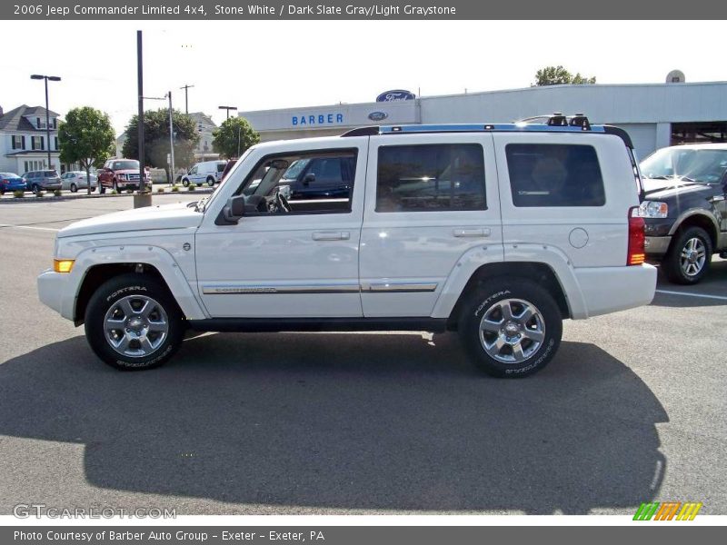 Stone White / Dark Slate Gray/Light Graystone 2006 Jeep Commander Limited 4x4