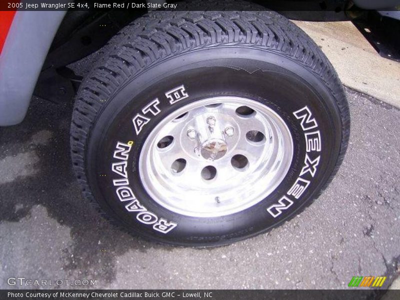 Flame Red / Dark Slate Gray 2005 Jeep Wrangler SE 4x4