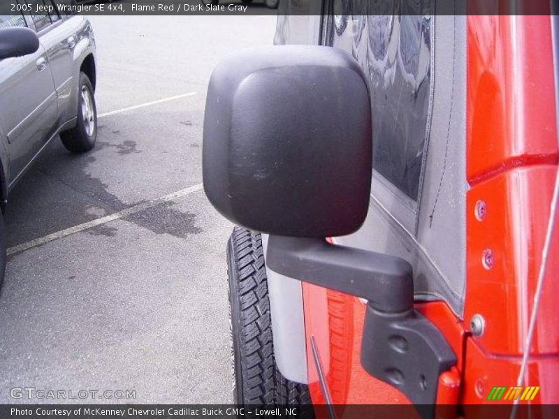 Flame Red / Dark Slate Gray 2005 Jeep Wrangler SE 4x4