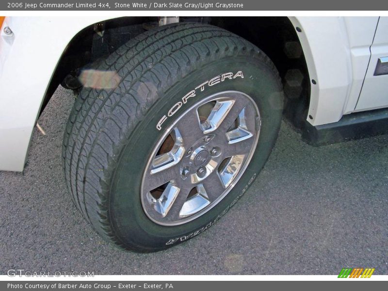Stone White / Dark Slate Gray/Light Graystone 2006 Jeep Commander Limited 4x4