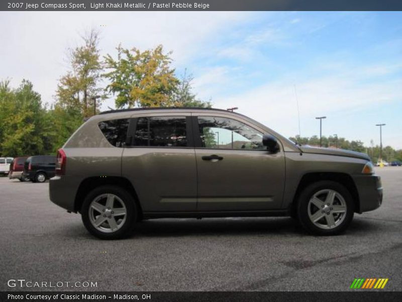 Light Khaki Metallic / Pastel Pebble Beige 2007 Jeep Compass Sport