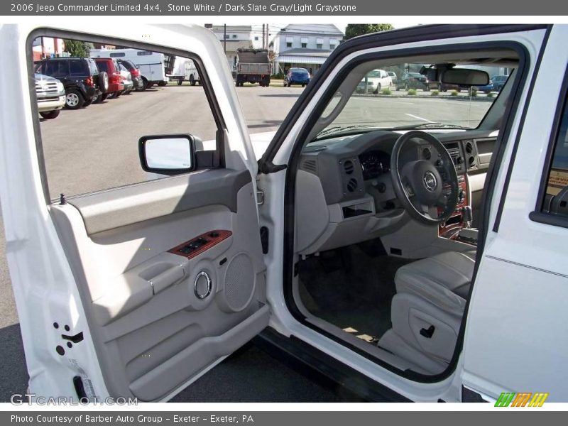 Stone White / Dark Slate Gray/Light Graystone 2006 Jeep Commander Limited 4x4