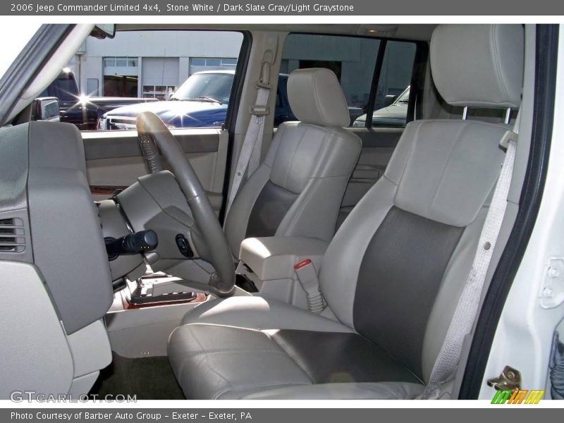 Stone White / Dark Slate Gray/Light Graystone 2006 Jeep Commander Limited 4x4