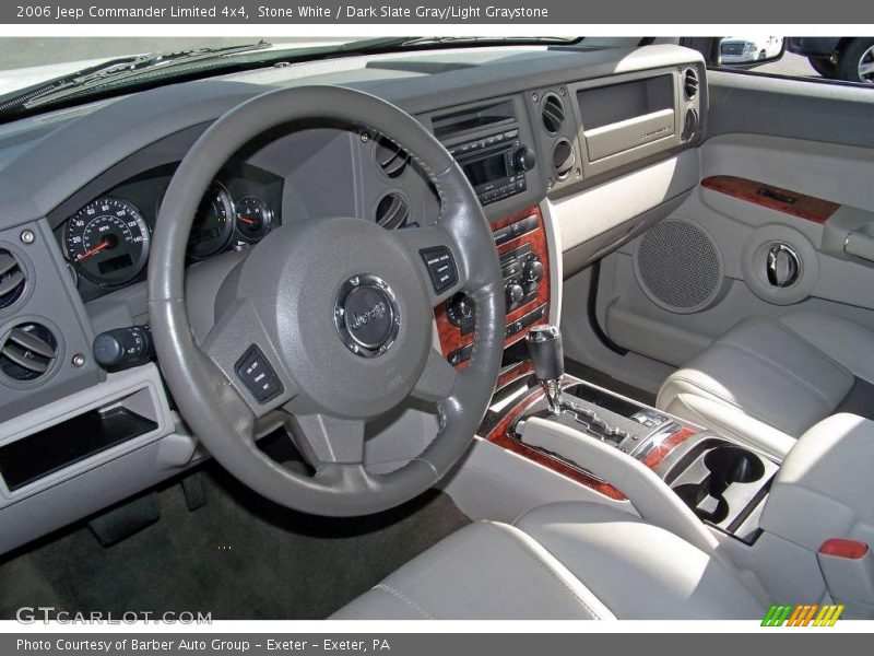 Stone White / Dark Slate Gray/Light Graystone 2006 Jeep Commander Limited 4x4