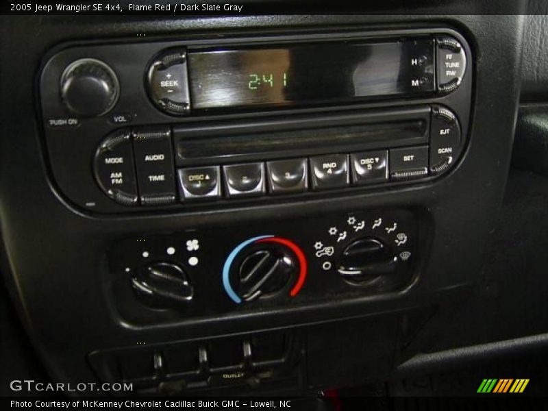 Flame Red / Dark Slate Gray 2005 Jeep Wrangler SE 4x4