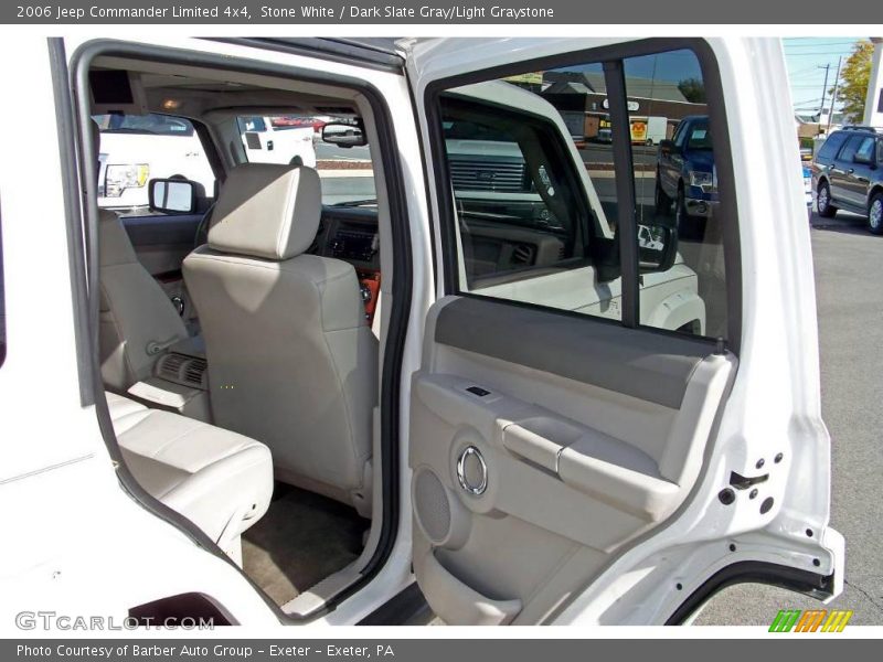 Stone White / Dark Slate Gray/Light Graystone 2006 Jeep Commander Limited 4x4