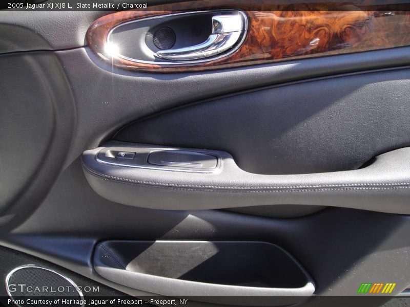 Slate Metallic / Charcoal 2005 Jaguar XJ XJ8 L