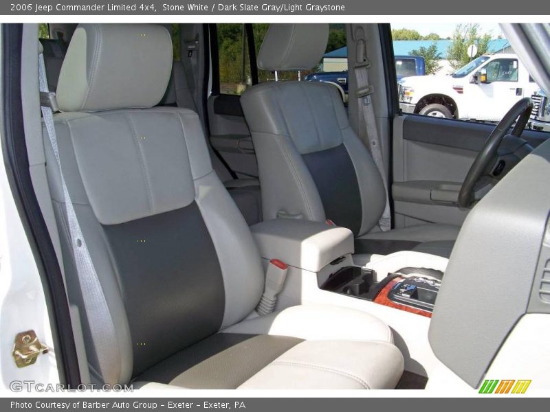 Stone White / Dark Slate Gray/Light Graystone 2006 Jeep Commander Limited 4x4