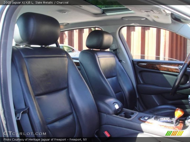Slate Metallic / Charcoal 2005 Jaguar XJ XJ8 L