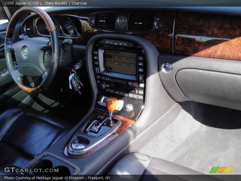 Slate Metallic / Charcoal 2005 Jaguar XJ XJ8 L