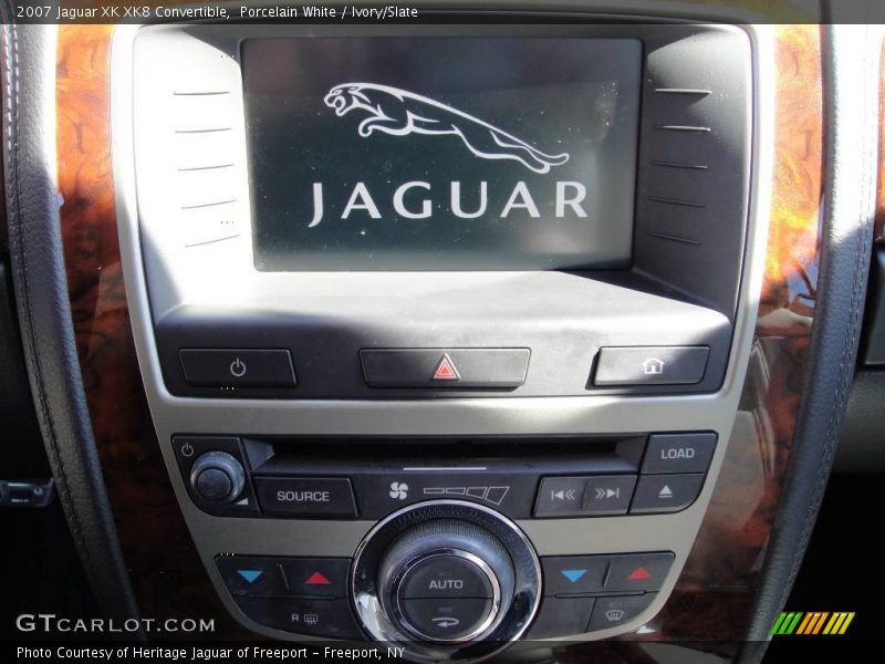 Porcelain White / Ivory/Slate 2007 Jaguar XK XK8 Convertible