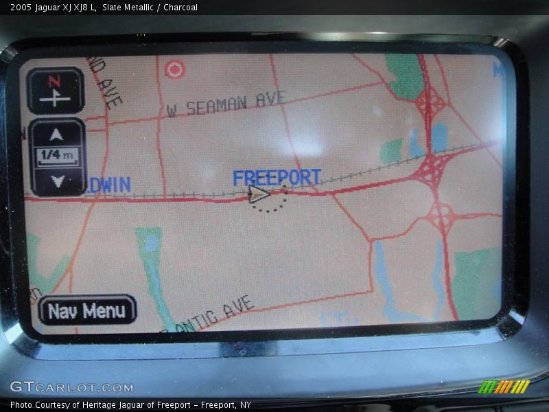 Slate Metallic / Charcoal 2005 Jaguar XJ XJ8 L