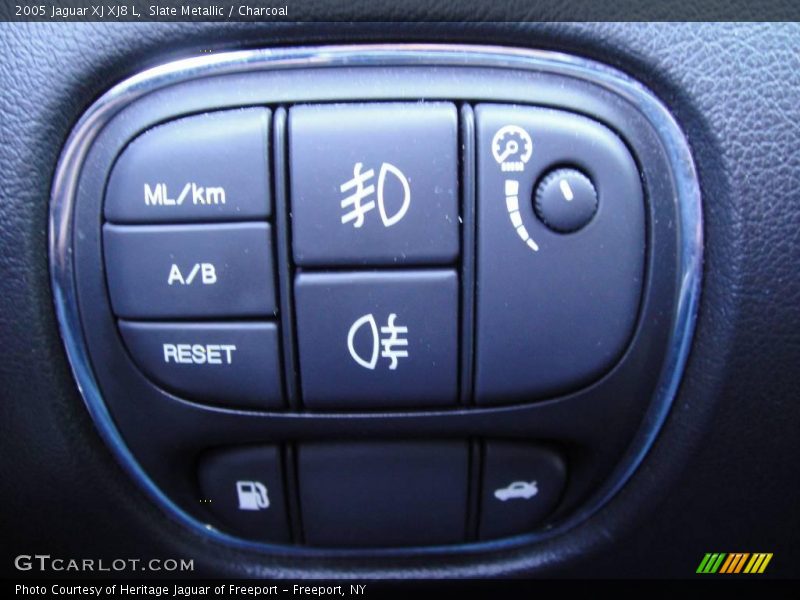 Slate Metallic / Charcoal 2005 Jaguar XJ XJ8 L